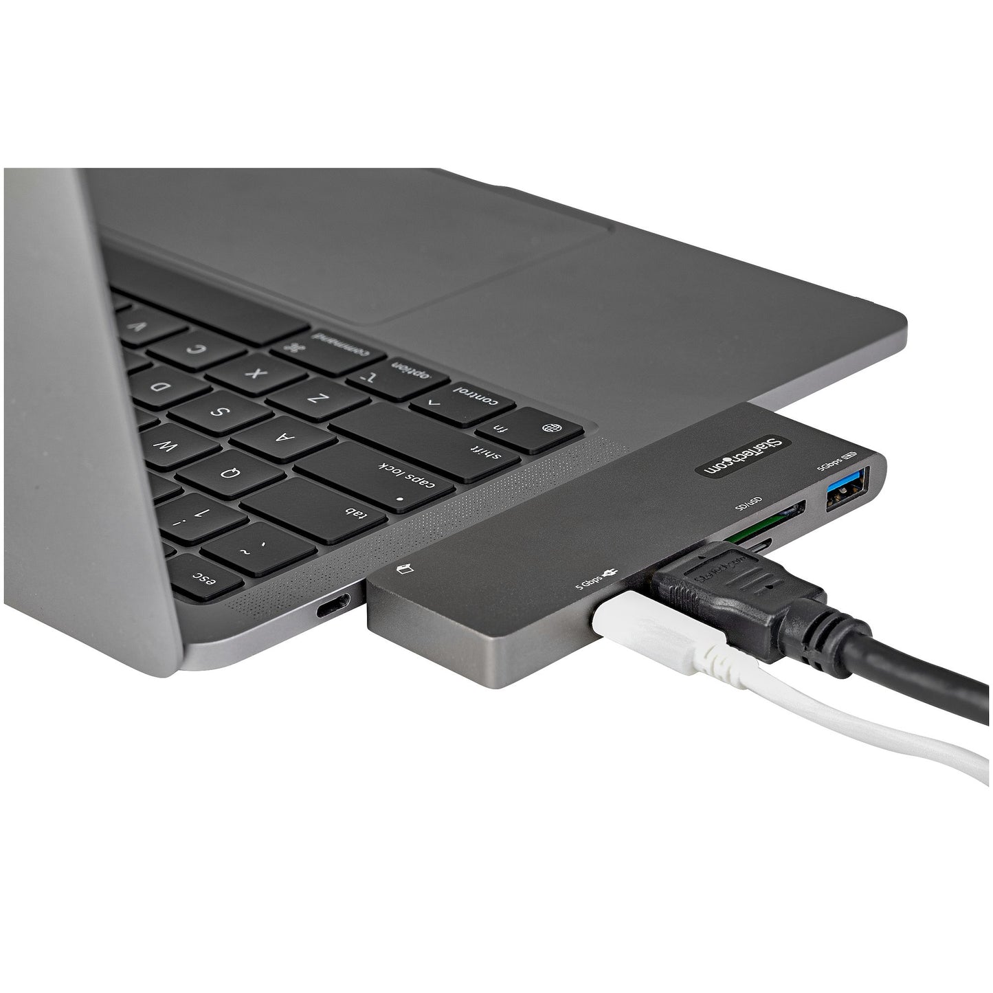 StarTech.com DKT30CMHSDPD base para laptop o replicador de puertos Acoplamiento USB 3.2 Gen 1 (3.1 Gen 1) Type-C Negro, Gris