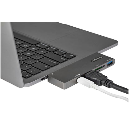 StarTech.com DKT30CMHSDPD base para laptop o replicador de puertos Acoplamiento USB 3.2 Gen 1 (3.1 Gen 1) Type-C Negro, Gris