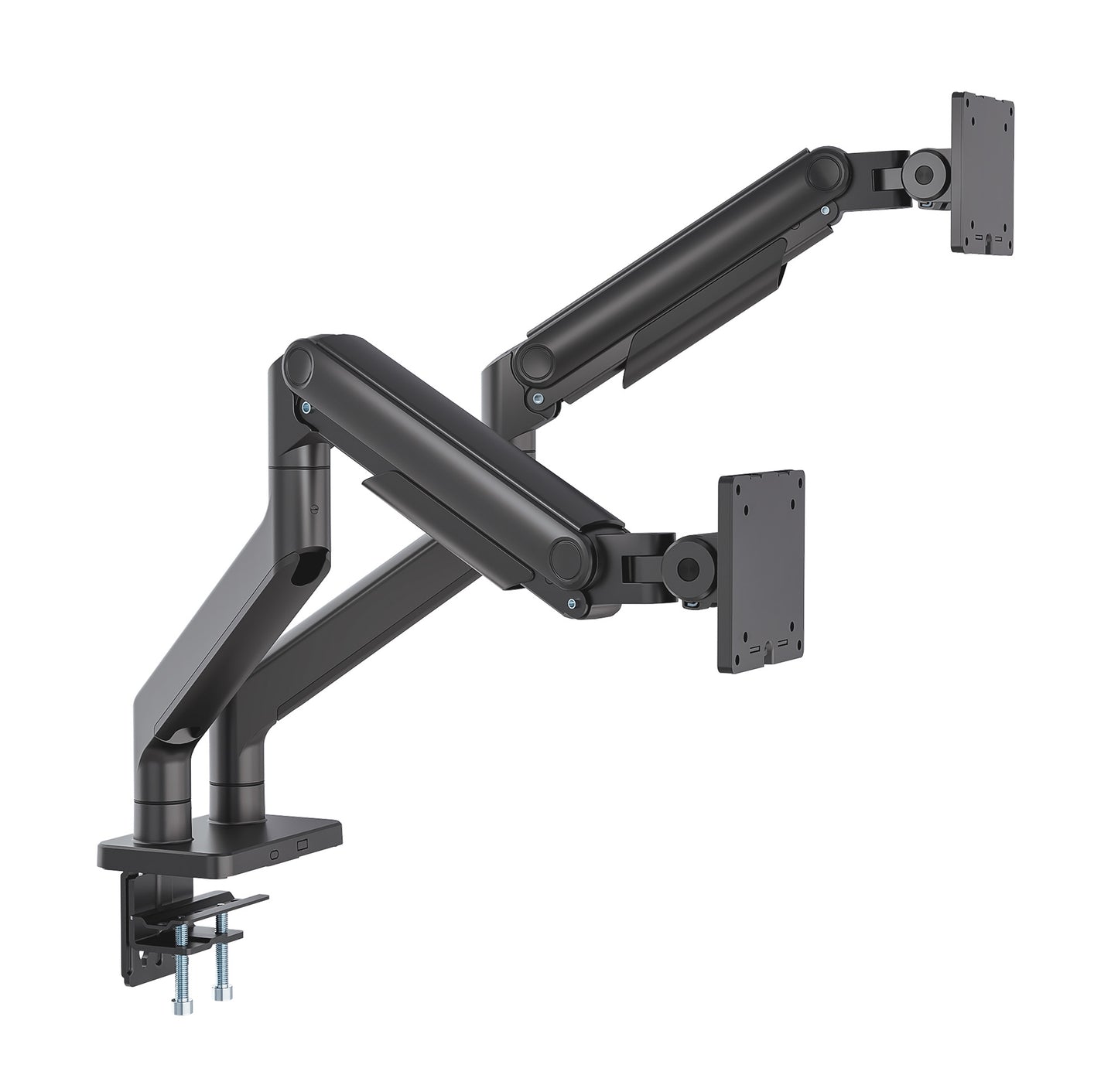 Manhattan 462587 soporte para pantalla plana 114.3 cm (45") Escritorio Negro