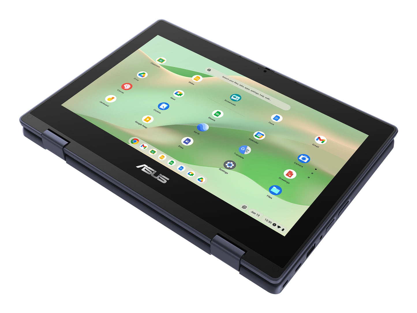Laptop Asus Chromebook CR1104FTA-C8G64-C1 11.6" HD Táctil Intel N150 8GB 64GB EMMC ChromeOS Gris Incluye Stylus