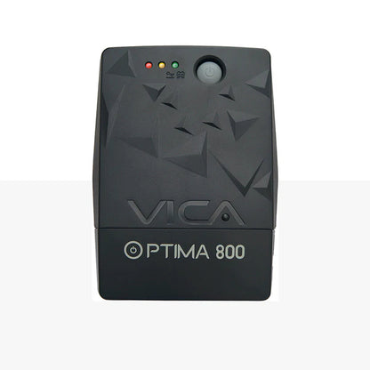 UPS Vica Ópima 800 800VA 480W 6 NEMA 5-15R 2 Reguladas Y 4 Respaldadas 3 Años WTY
