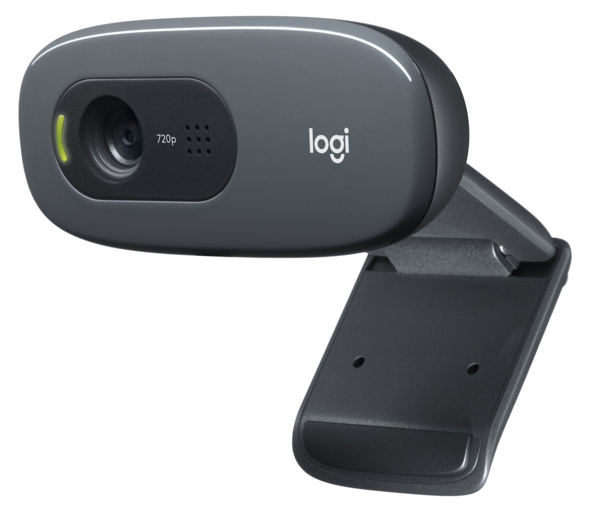 Logitech 960-000694 cámara web 3 MP 1280 x 720 Pixeles USB Gris, Gris Oscuro