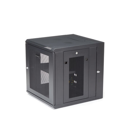 StarTech.com RK1224WALHM armario rack Bastidor de pared Negro