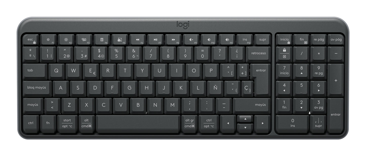 Teclado Logitech K250 Bluetooth Graphite