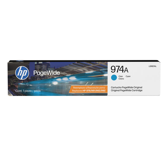 Tinta HP 974A Pagewide Cyan