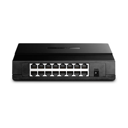 TP-Link TL-SF1016D dispositivo de redes Fast Ethernet (10/100) Negro