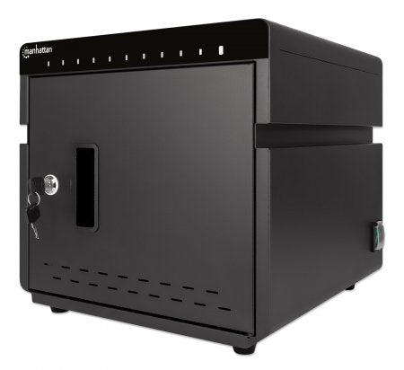 Manhattan 715942 carrito o armario de dispositivo portátil Gabinete de manejo de dispositivos portátiles Negro