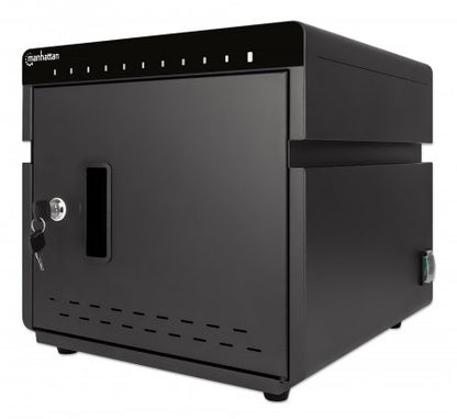 Manhattan 715942 carrito o armario de dispositivo portátil Gabinete de manejo de dispositivos portátiles Negro