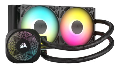 Enfriador líquido Corsair Nautilus 240 RS para CPU 2x 120mm hasta 2100RPM Negro RGB