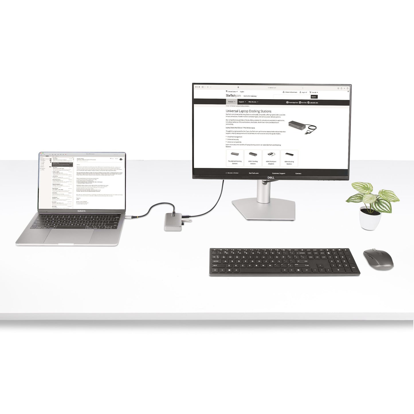 StarTech.com HB31C3A1CDPPD3 nodo concentrador USB 3.2 Gen 2 (3.1 Gen 2) Type-C 10000 Mbit/s Plata