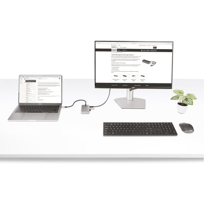 StarTech.com HB31C3A1CDPPD3 nodo concentrador USB 3.2 Gen 2 (3.1 Gen 2) Type-C 10000 Mbit/s Plata
