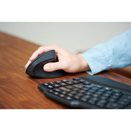 Kensington Pro Fit Ergo KM675 EQ teclado Ratón incluido Oficina RF inalámbrico + bluetooth QWERTY Español Negro
