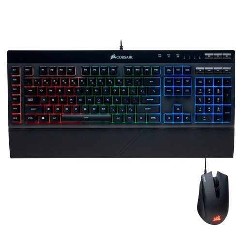 Kit Corsair teclado Gaming K55 RGB / Mouse Harpoon RGB