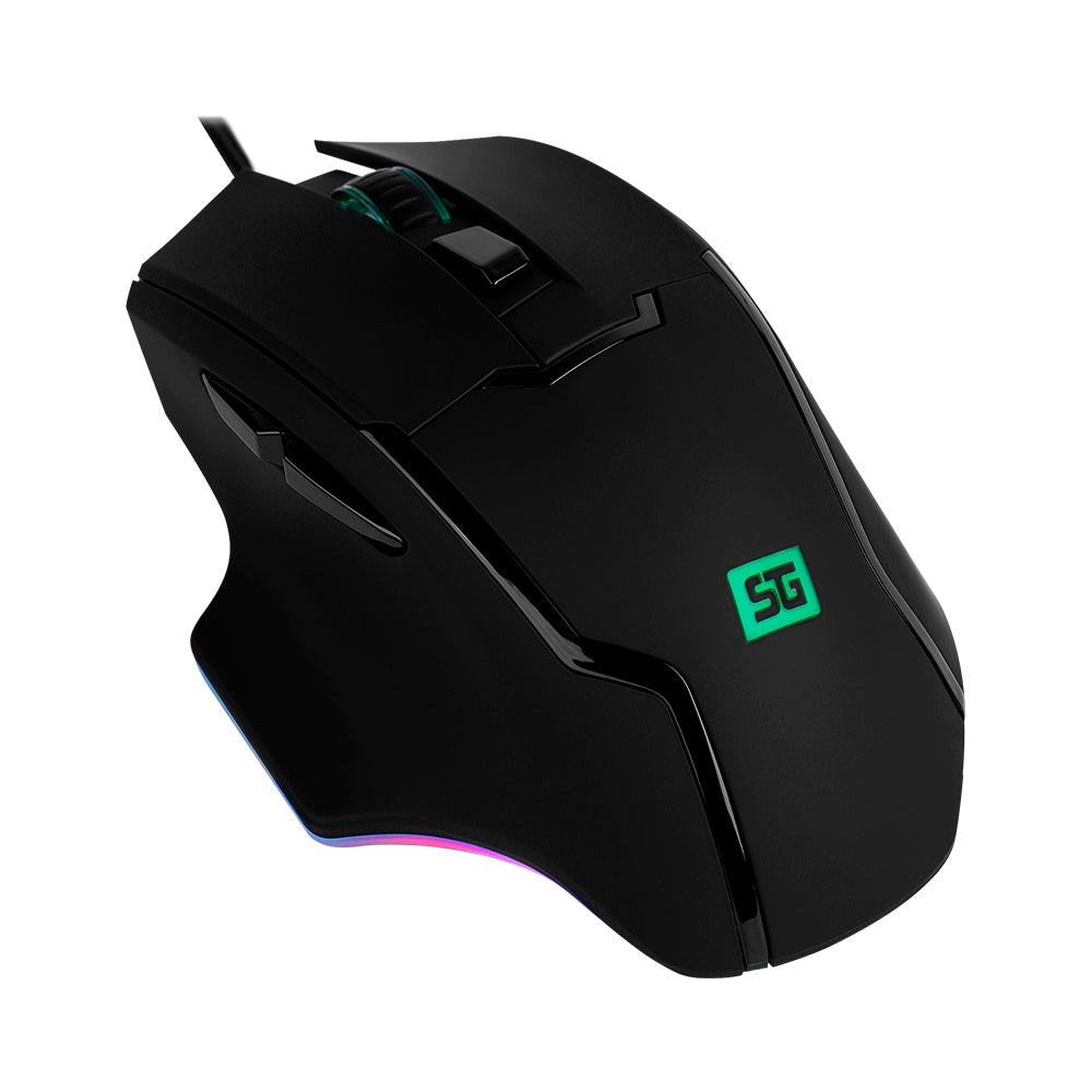 Vorago MO-504 ratón Juego Diestro USB tipo A Óptico 6400 DPI