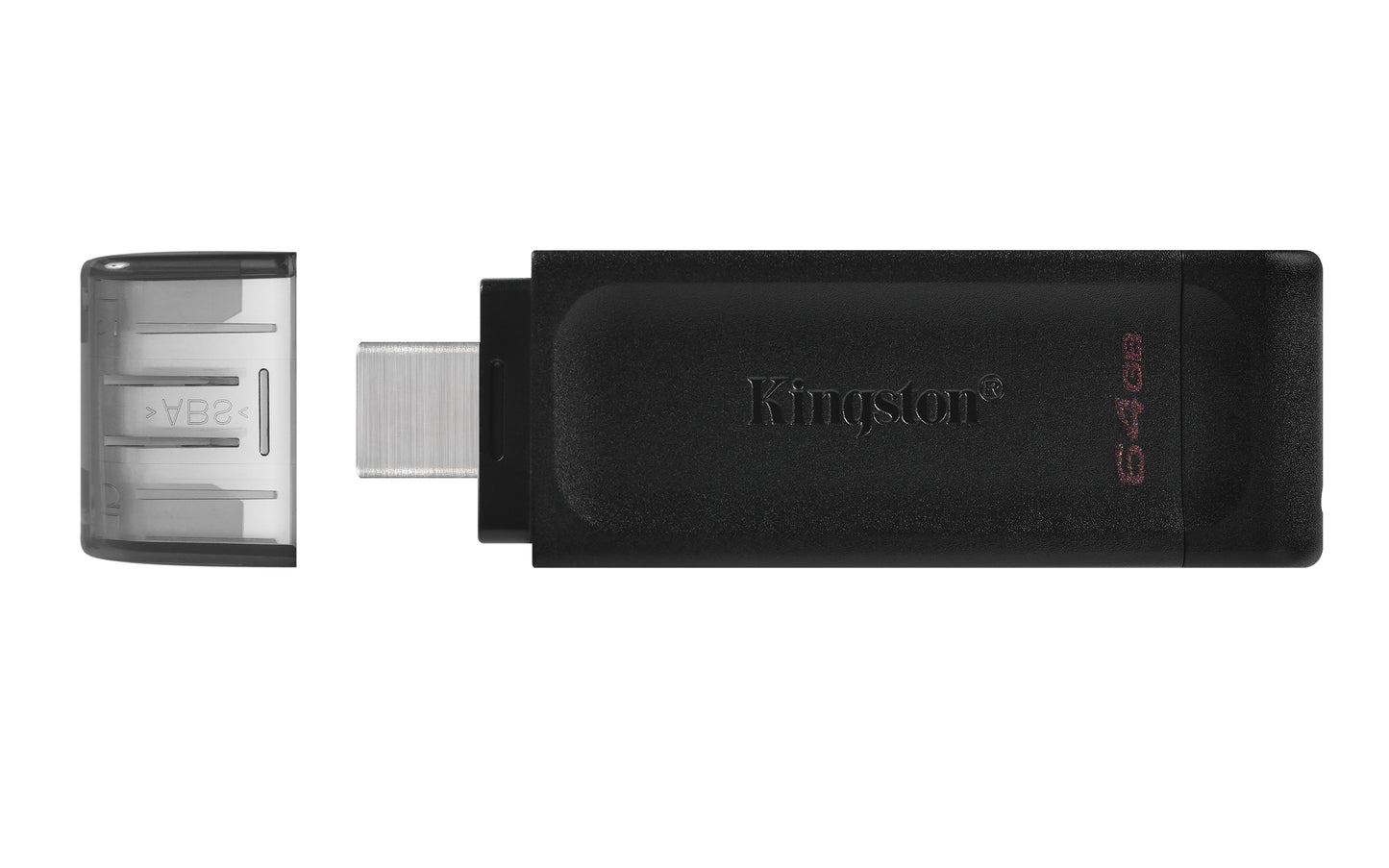 Memoria USB Kingston DataTraveler 70 64GB USB-C Color Negro