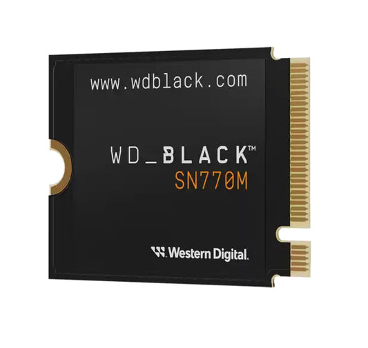 Unidad De Estado Solido SSD Interno Black SN770M 500GB M.2 2230 PCIe 4.0 NVMe Lect 5000/4000 MBs Alto Rendimiento