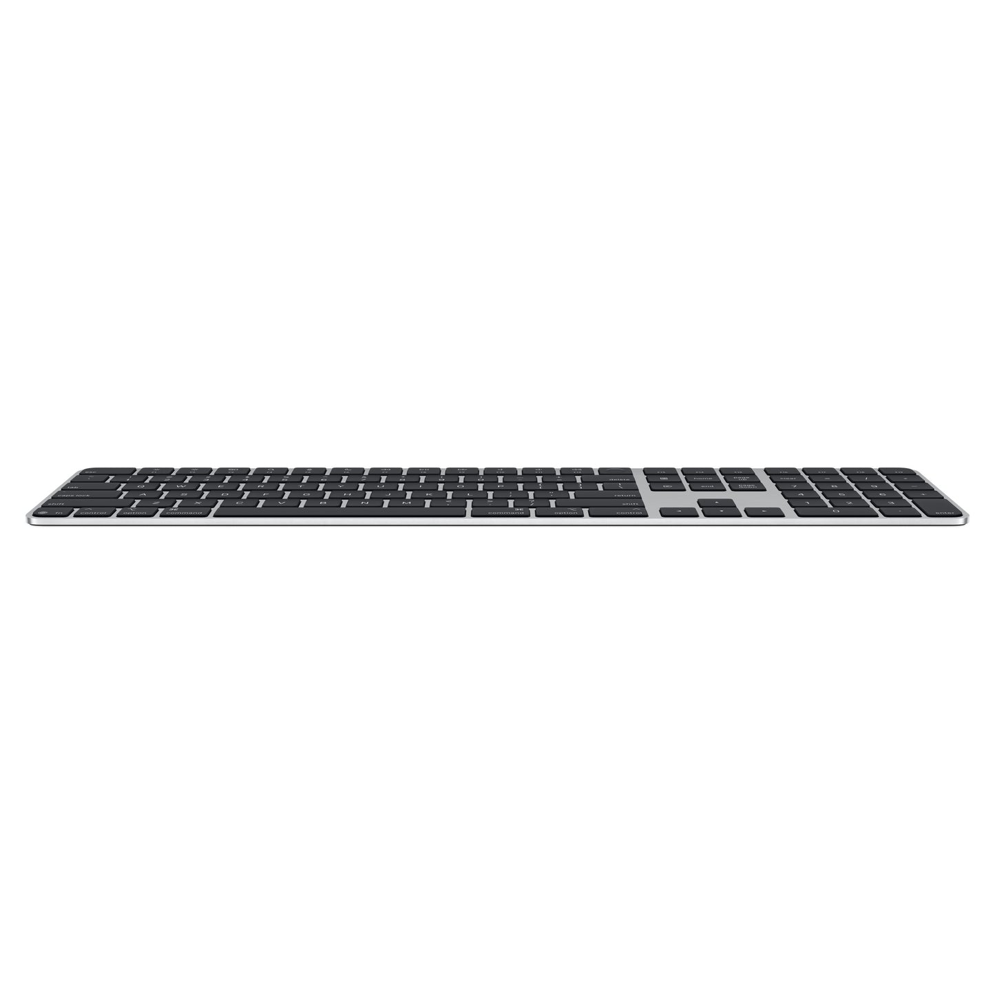Apple Magic Keyboard teclado Universal USB + Bluetooth QWERTY Negro, Plata