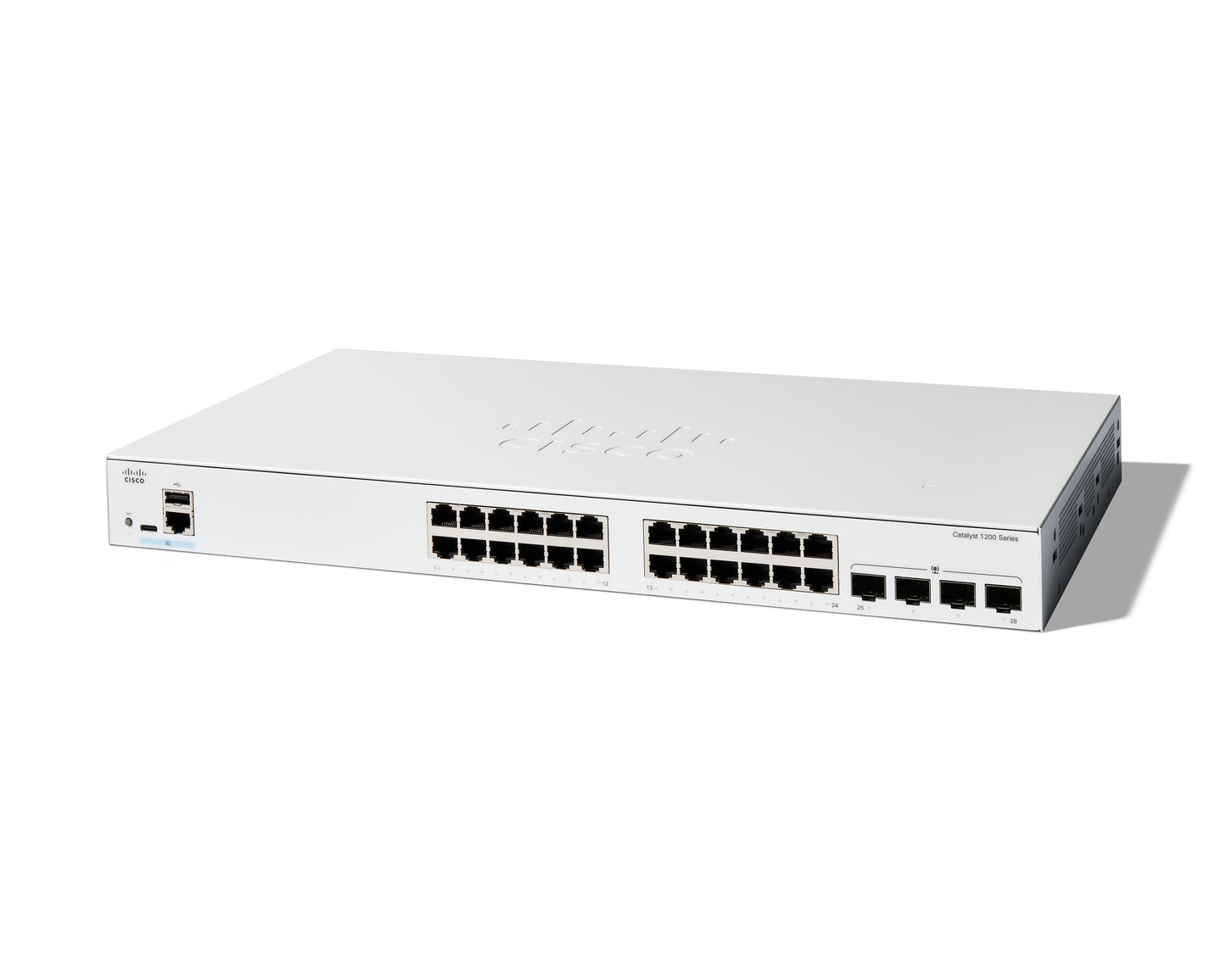 Cisco C1200-24T-4G dispositivo de redes Gestionado L2/L3 Gigabit Ethernet (10/100/1000) Blanco