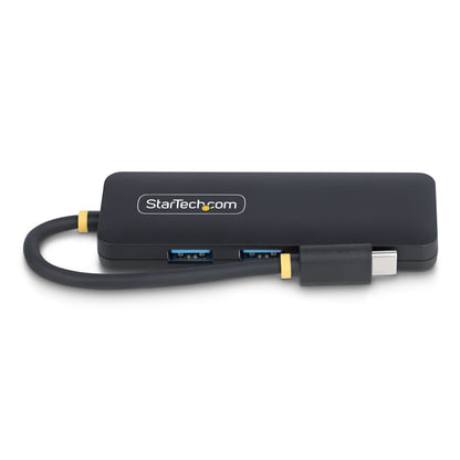 StarTech.com H5C4A-USB-HUB nodo concentrador USB 3.2 Gen 1 (3.1 Gen 1) Type-C 5000 Mbit/s Negro