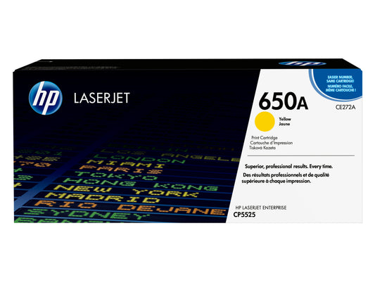 TONER HP CP5525 AMARILLO