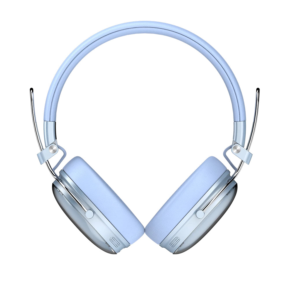 Audífonos Inalámbricos Acteck Over Ear Luxe Chic HP710 Elite Azul
