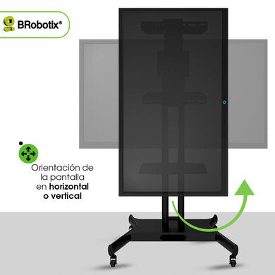 BRobotix 6007792 soporte para TV 2.18 m (86") Negro