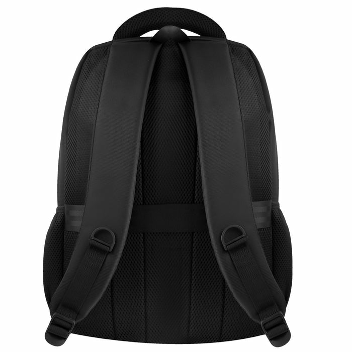 Mochila Perfect Choice Essentials para Laptop de 15.6" a 17" con 4 Compartimentos Color Negro