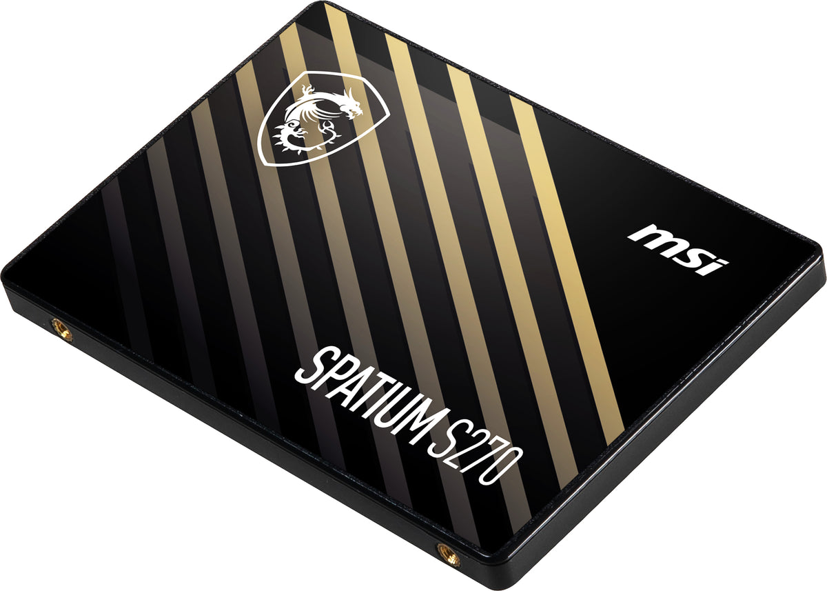 SSD MSI Interno SPATIUM S270 480GB 2.5 SATA III hasta 450 MB/s Escritura