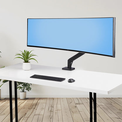 StarTech.com H1M1AG1-MONITOR-ARM soporte para pantalla plana 124.5 cm (49") Negro