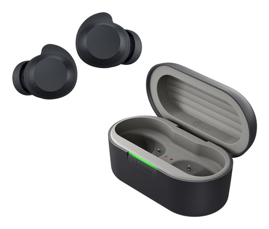 Audífonos Xboom LG Buds negros Signature Sound con driver de grafeno