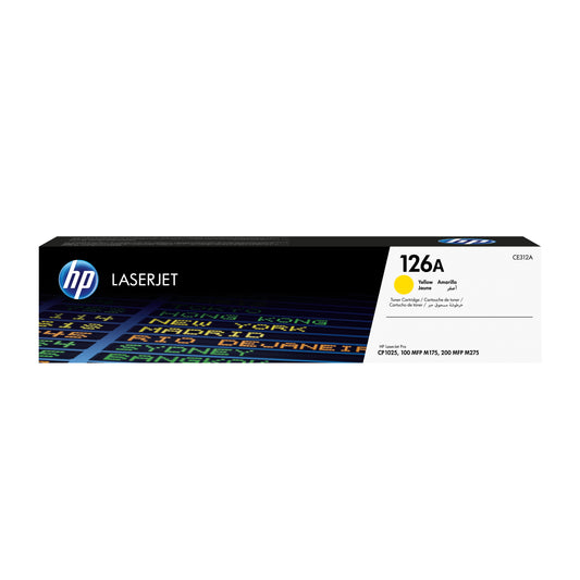 Toner HP 126 Amarillo CP1025