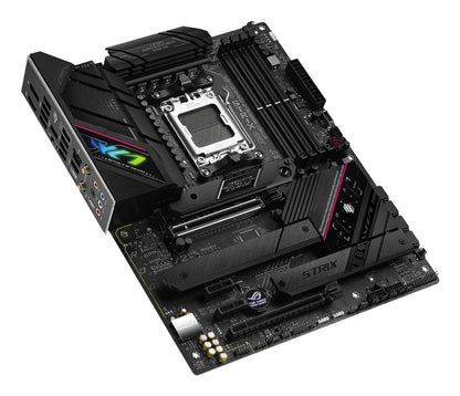 Tarjeta Madre Asus ROG Strix B650E-F Gaming WIFI 4xDDR5 128GB 6400Mhz PCIe 5.0 M.2 1xHDMI 1xDP S AM5 ATX Wi-Fi 6E BT