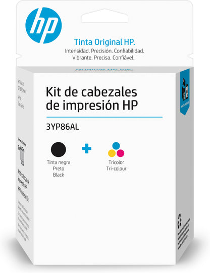 Kit de cabezales HP GT Negro/Tricolor