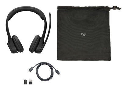 Logitech 981-001452 audífono y auriculare Auriculares Inalámbrico Diadema Car/Home office Bluetooth Negro