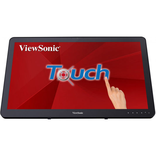 Viewsonic TD2430 monitor de computadora 59.9 cm (23.6") 1920 x 1080 Pixeles Full HD LCD Pantalla táctil Multi-usuario Negro
