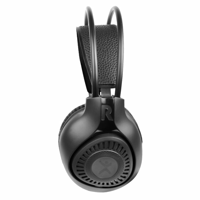 Diadema Alámbrica Perfect Choice Stream Pro Cable 1.8m Micrófono Omnidireccional 3.5mm Color Negro