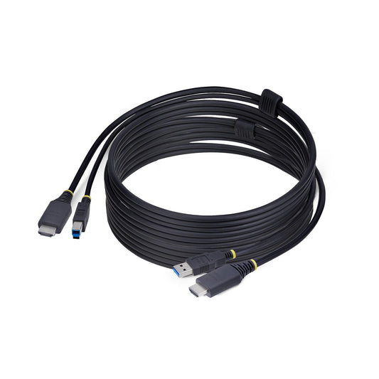 StarTech.com HU12210-KVM-CABLE cable para video, teclado o ratón (KVM) Negro 3.1 m