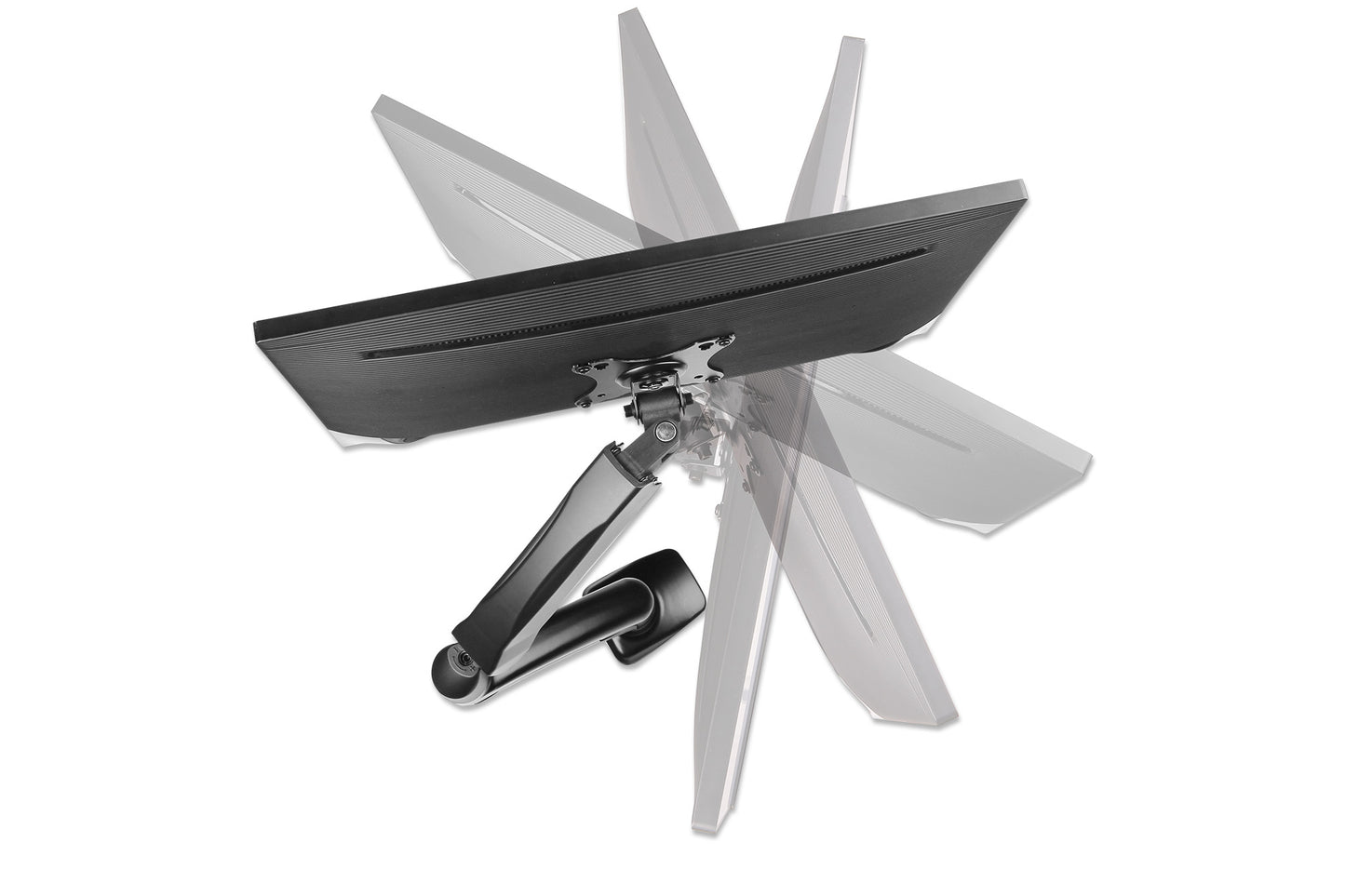 Manhattan 462495 soporte para pantalla plana 81.3 cm (32") Escritorio Negro