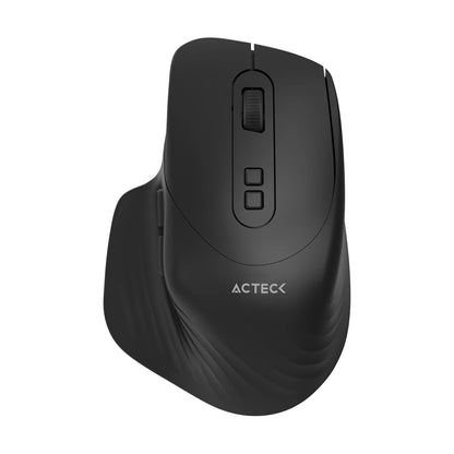 Acteck Creator Krea MK750 teclado Ratón incluido Universal RF inalámbrico + bluetooth QWERTY Español Negro, Gris