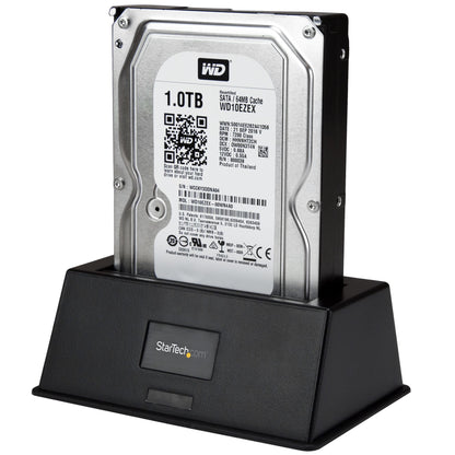 StarTech.com SDOCKU33BV base de conexión para disco duro USB 3.2 Gen 1 (3.1 Gen 1) Type-B