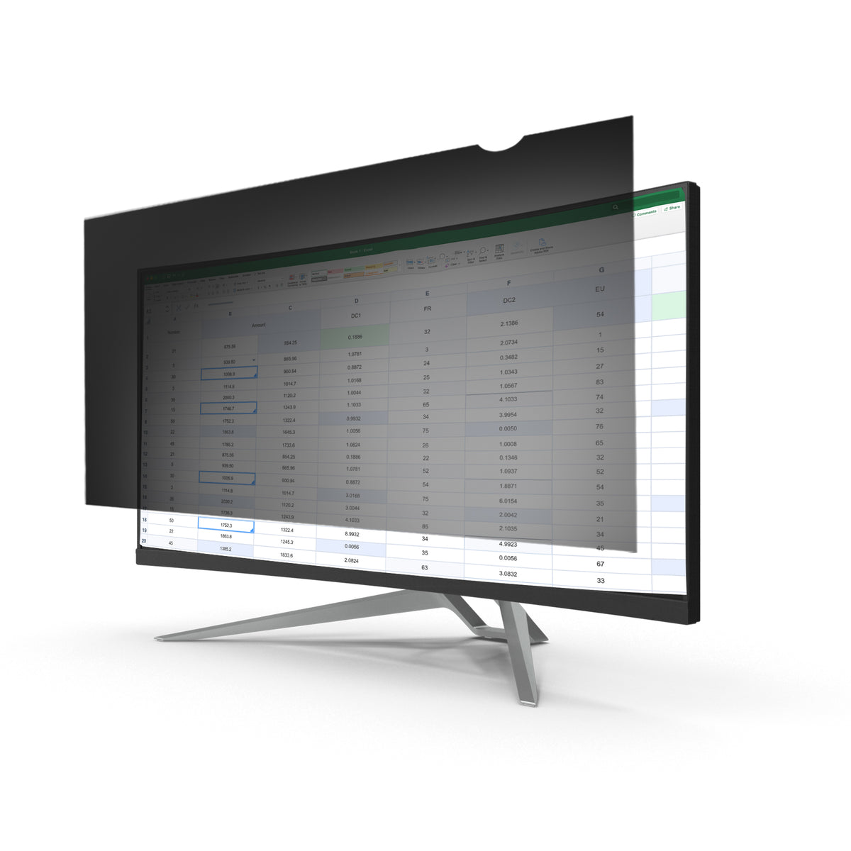 StarTech.com PRIVSCNMON34W filtro para monitor 86.4 cm (34") Filtro de privacidad para pantallas sin marco