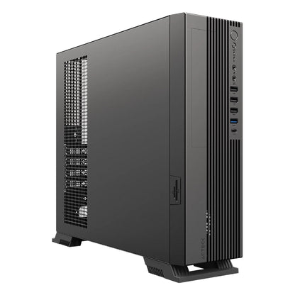 Gabinete Mini Torre Slim Onex Acteck GS455 / Max MB Micro ATX / Fuente SFX 500 W Elite Negro