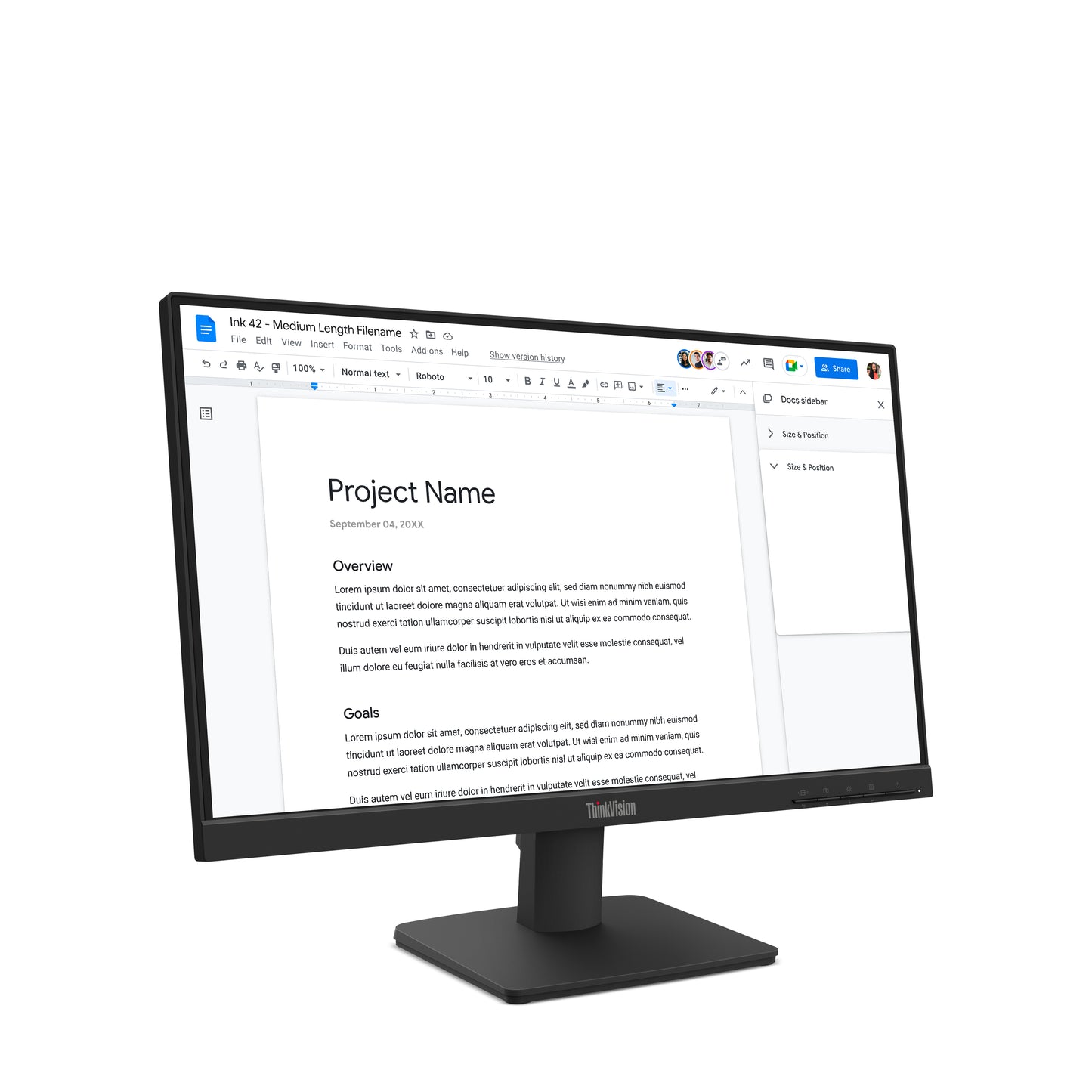 Lenovo ThinkVision S22-4e monitor de computadora 54.6 cm (21.5") 1920 x 1080 Pixeles Full HD LED Negro