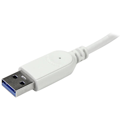 StarTech.com ST73007UA nodo concentrador USB 3.2 Gen 1 (3.1 Gen 1) Type-A 5000 Mbit/s Plata, Blanco