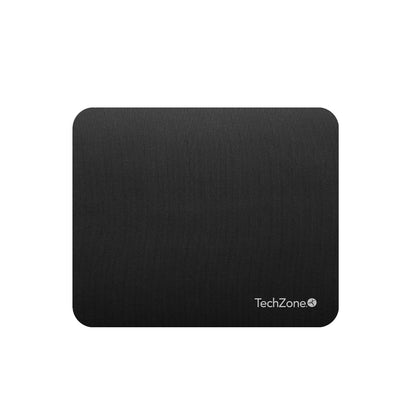 Mouse TechZone Recargable Negro con Nano Receptor Tipo C y Usb a Mouse Pad Incluido