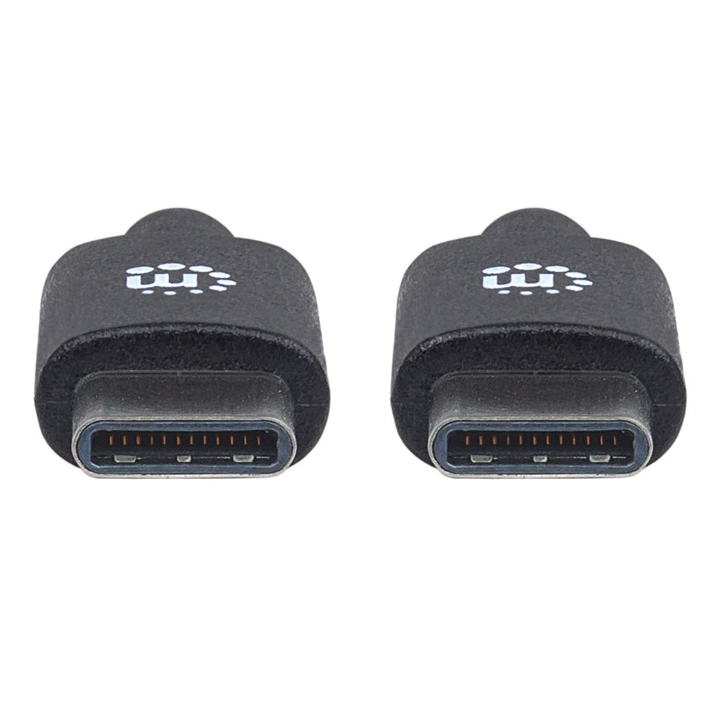 Cable Manhattan USB-C 2.0 Alta Velocidad 3m Color Negro