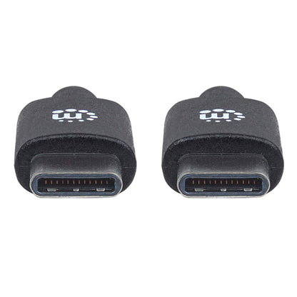 Cable Manhattan USB-C 2.0 Alta Velocidad 3m Color Negro