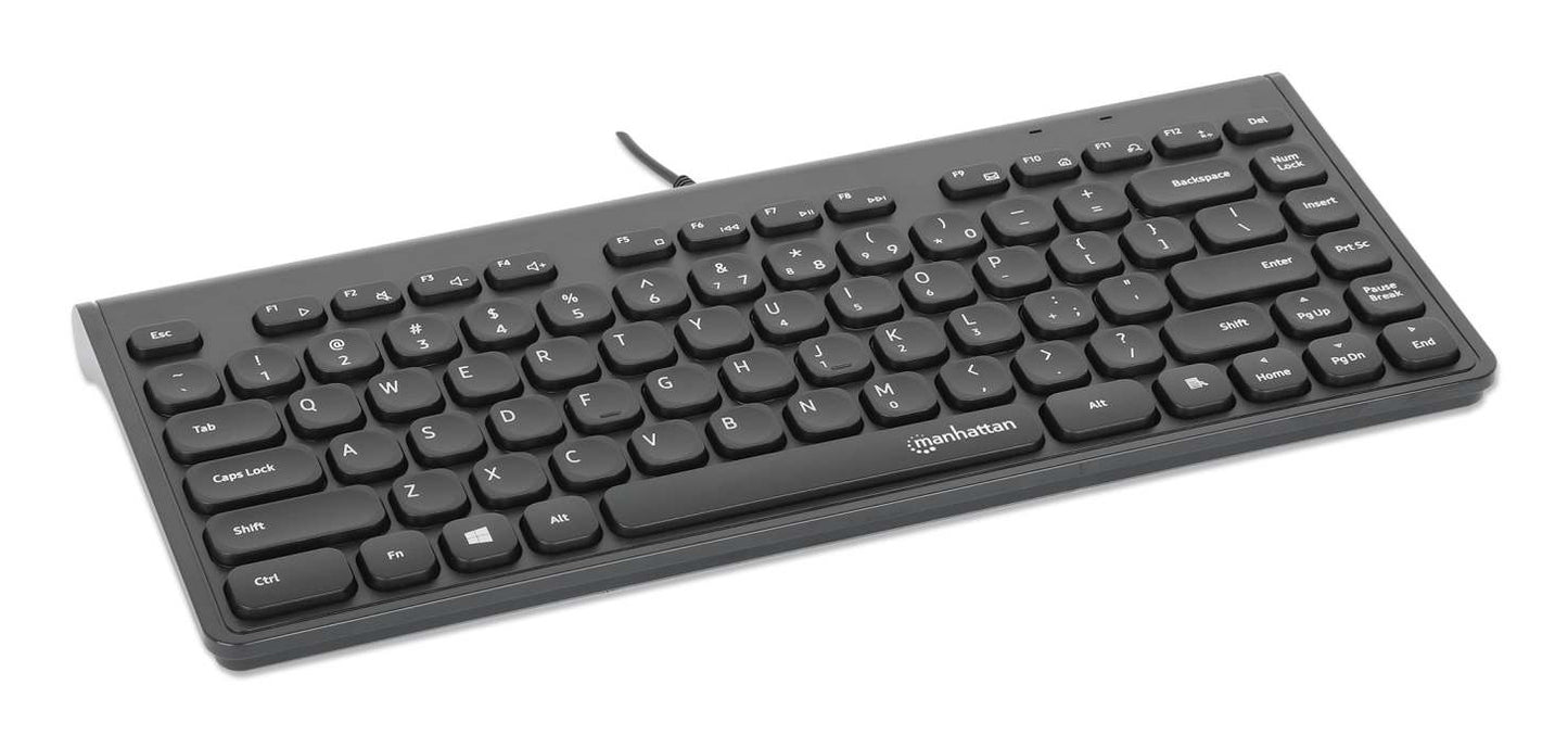 Teclado Chocolate Manhattan USB cableado Negro