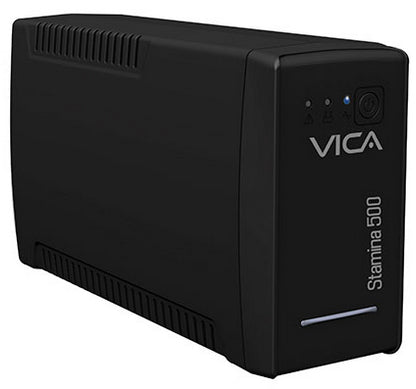 Vica Stamina 500 sistema de alimentación ininterrumpida (UPS) 0.5 kVA 300 W 4 salidas AC