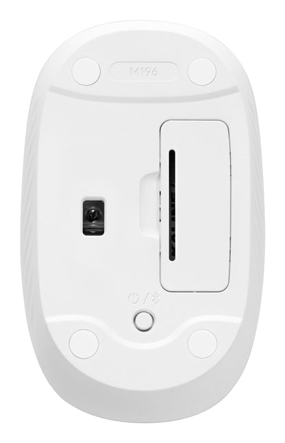 Mouse Logitech M196 Optico Bluetooth 1000 Dpi 10 Color Blanco